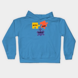 gettin' jiggy with it jigsaw puzzle Kids Hoodie